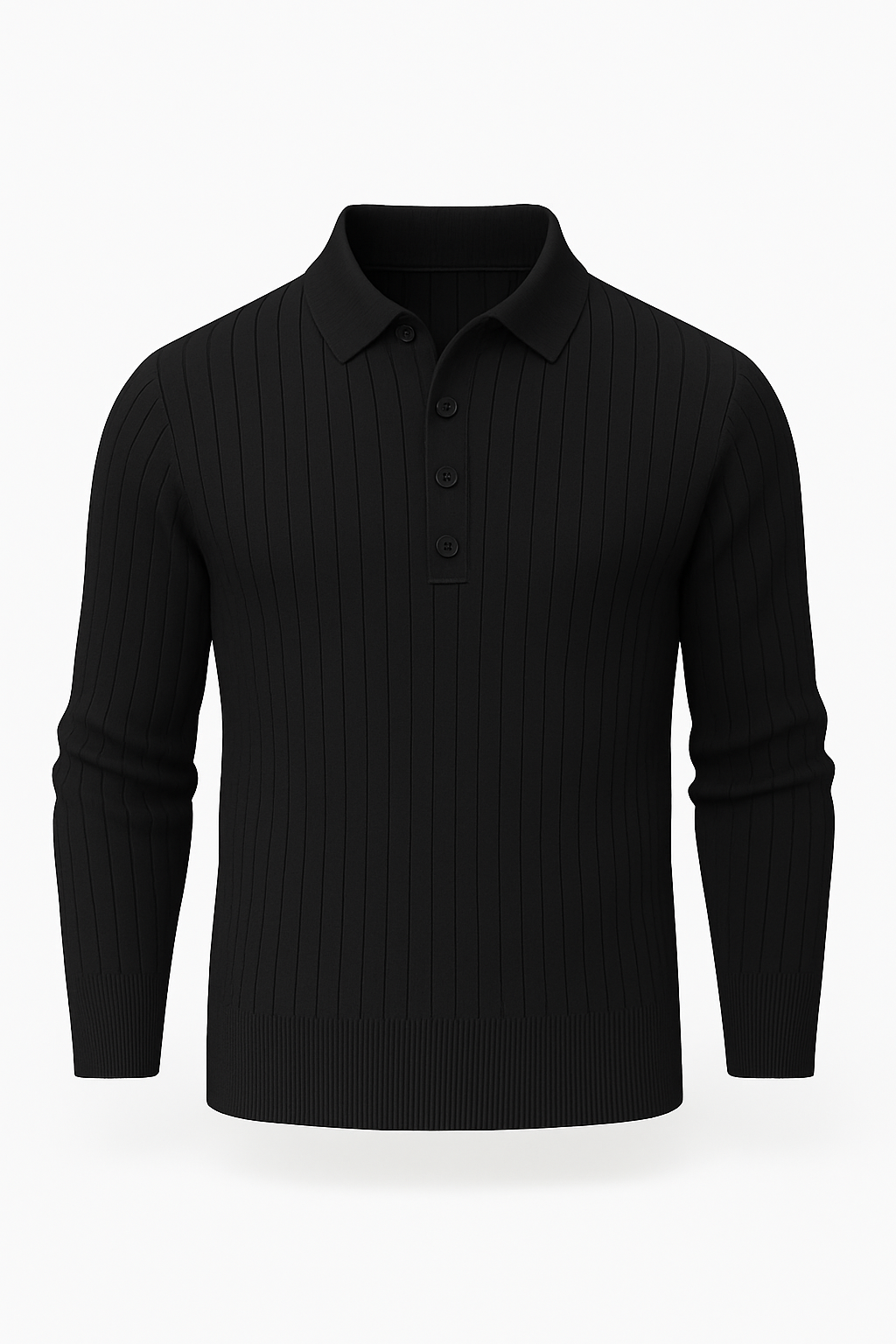 Knit Polo Sweater (Ajustar Dsgn)