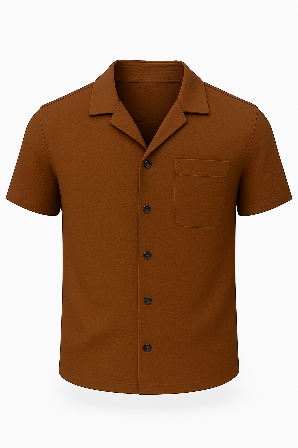 Textured Button-Up Shirt